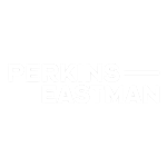 Perkins Eastman Logo White